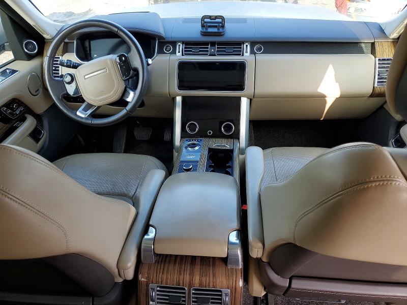 2019 Land rover RANGE ROVER VIN SALGS2SV3KA539716 COPART salvage auction — FRONT END, CA - SALVAGE CERTIFICATE, sold $13,800 on 2026-07-24 (photo 8)