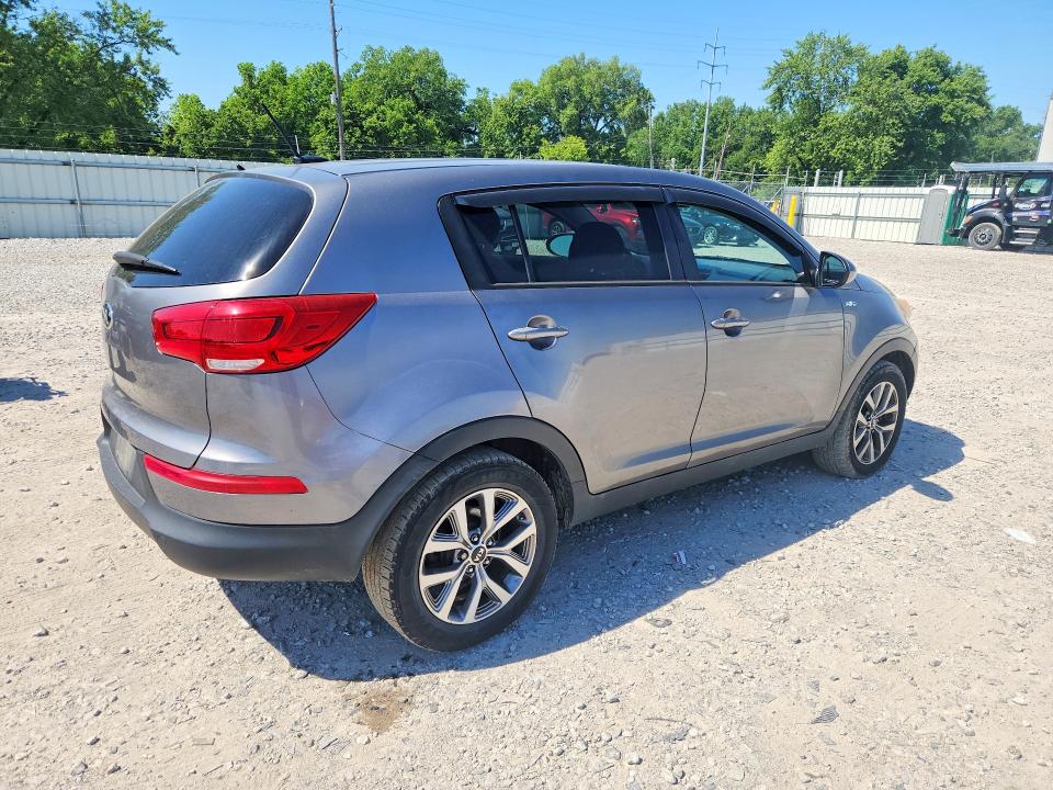 2016 Kia Sportage VIN KNDPBCAC9G7827855 COPART salvage auction — FRONT END, OH - CERT OF TITLE-SALVAGE, sold $1,700 on 2026-07-31 (photo 3)