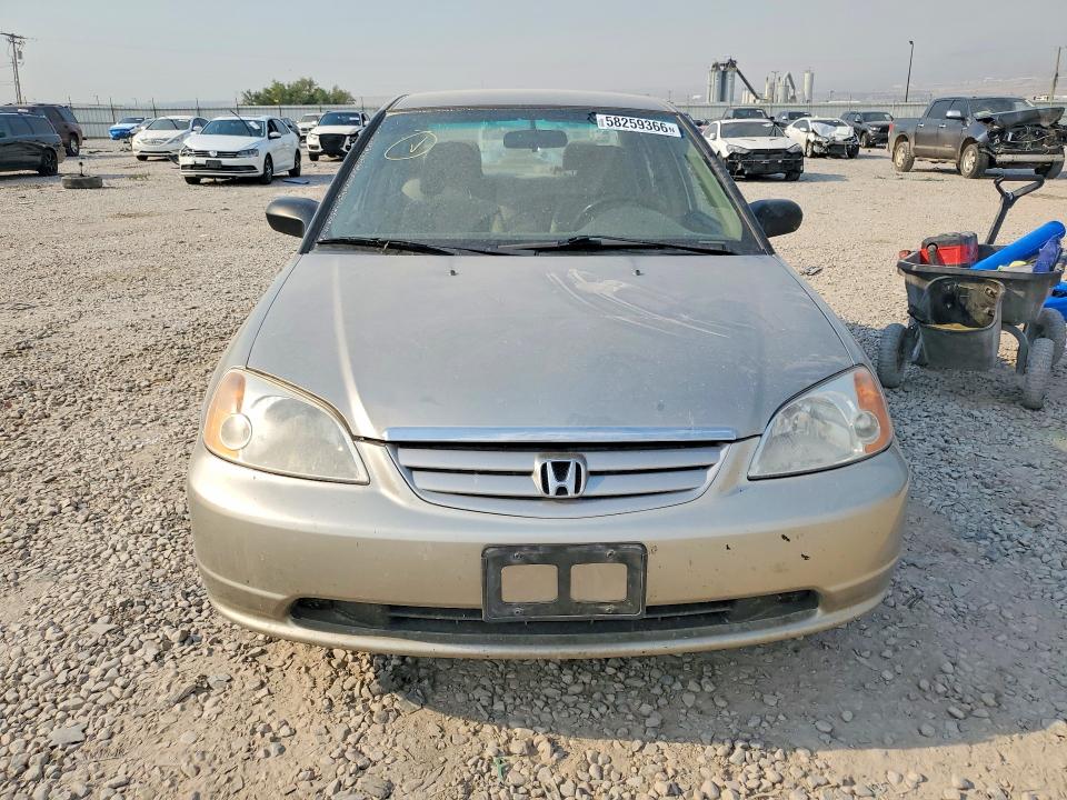 2003 Honda Civic VIN 1HGES16503L032962 COPART salvage auction — MINOR DENT/SCRATCHES, Ut - Certificate Of Title, sold $175 on 2026-07-10 (photo 5)