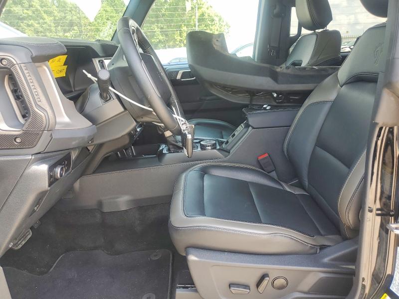 2025 Ford Bronco VIN 1FMDE8BH7SLB62080 COPART salvage auction — FRONT END, Ga - Cert Of Title-Salvage, sold $16,300 on 2026-07-29 (photo 7)