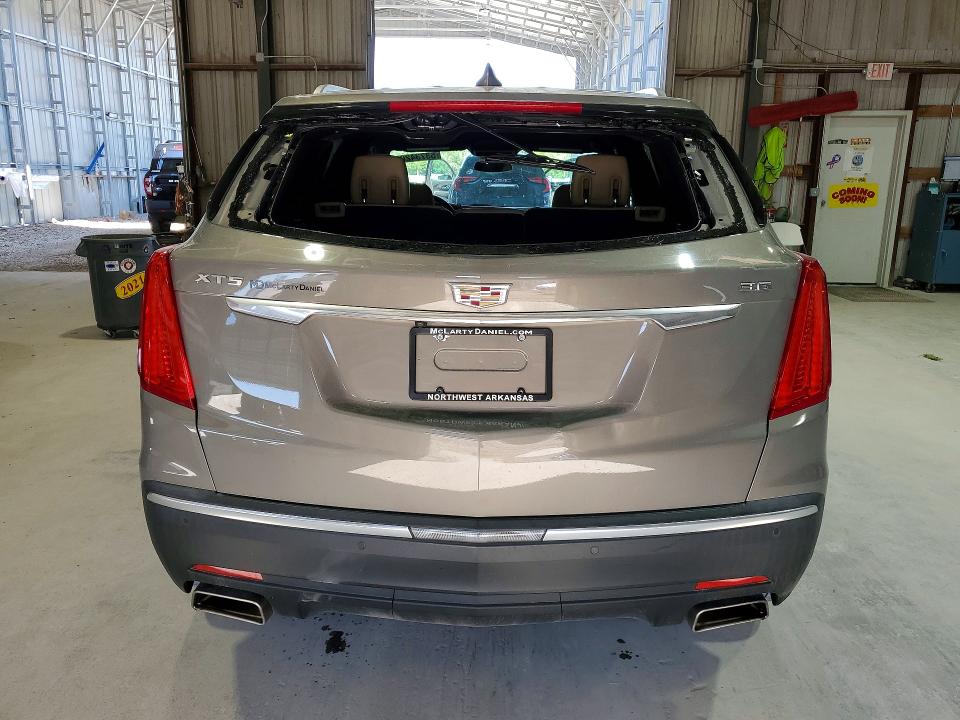 2017 Cadillac Xt5 VIN 1GYKNBRS1HZ249225 COPART salvage auction — HAIL, Id - Salvage Certificate Of Title, sold $3,750 on 2026-07-22 (photo 6)