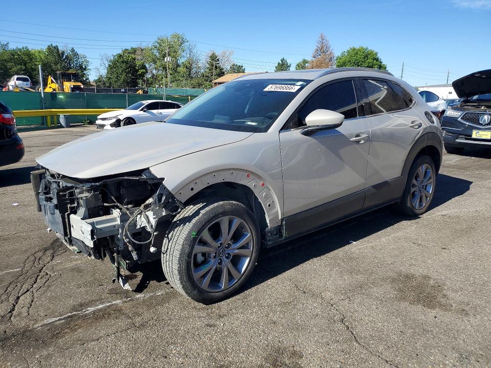 2023 Mazda Cx-30 VIN 3MVDMBDM6PM525715 COPART salvage auction — FRONT END, Co - Public - Salvage Title, sold $7,700 on 2026-07-09 (photo 1)