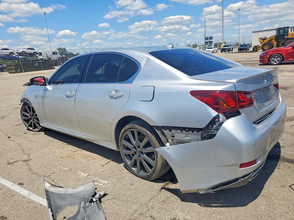 2013 Lexus Gs VIN JTHCE1BL2D5005218 COPART salvage auction — FRONT END, OH - CERT OF TITLE-SALVAGE, sold $450 on 2026-07-24 (photo 2)