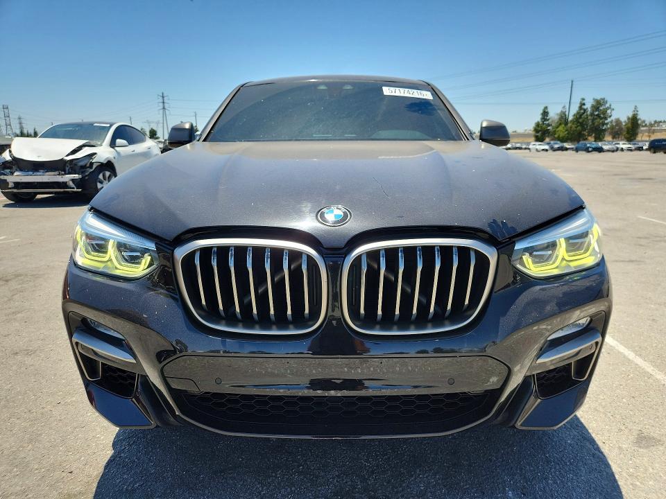 2019 BMW X4 VIN 5UXUJ5C50KLJ64402 COPART salvage auction — REAR END, CA - SALVAGE CERTIFICATE, sold $150 on 2026-07-21 (photo 5)