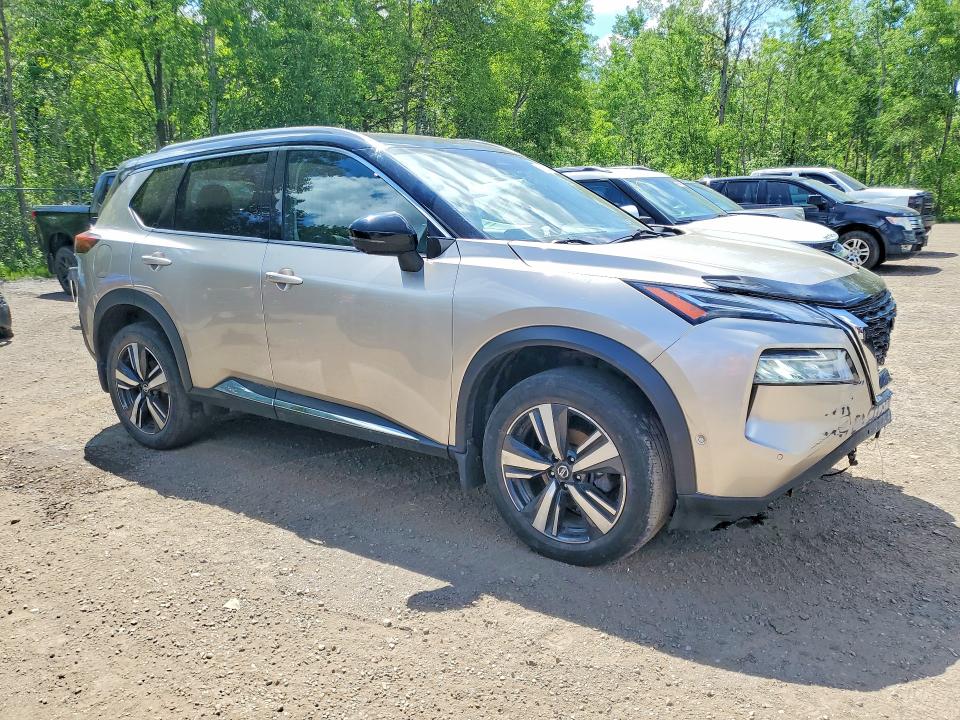 2021 Nissan Rogue VIN JN8AT3DD7MW315198 COPART salvage auction — FRONT END, On - Permit Salvage, sold $250 on 2026-07-30 (photo 4)