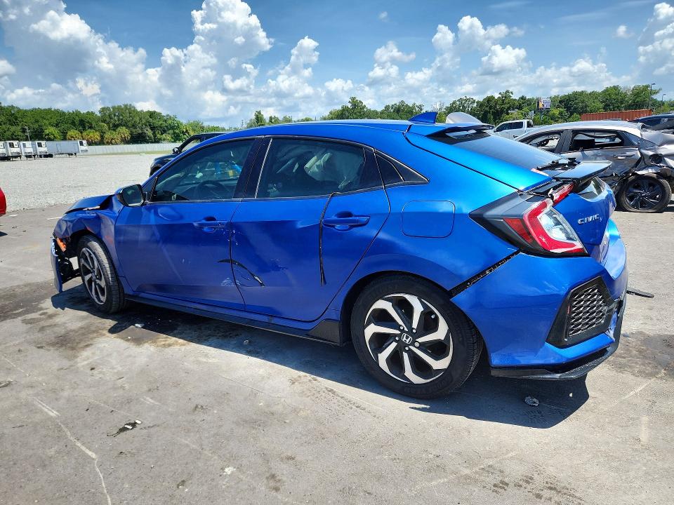 2018 Honda Civic VIN SHHFK7H4XJU202852 COPART salvage auction — FRONT END, Fl - Cert Of Title Slvg Rebuildable, sold $1,550 on 2026-07-13 (photo 2)