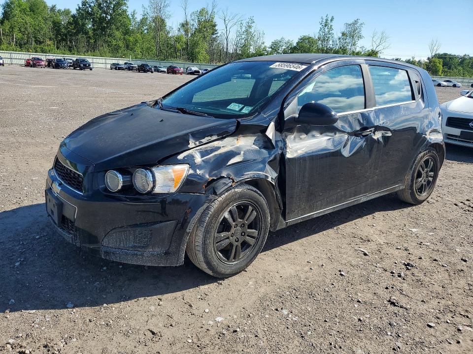 2012 Chevrolet SONIC VIN 1G1JC6SH5C4175691 COPART salvage auction — ALL OVER, NY - MV-907A SALVAGE CERTIFICATE, sold $375 on 2026-07-06 (photo 1)