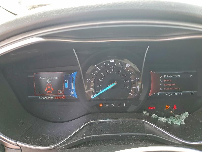 2018 Ford Fusion VIN 3FA6P0LU3JR145481 COPART salvage auction — SIDE, Pa - Certificate Of Salvage, sold $3,050 on 2026-07-02 (photo 9)