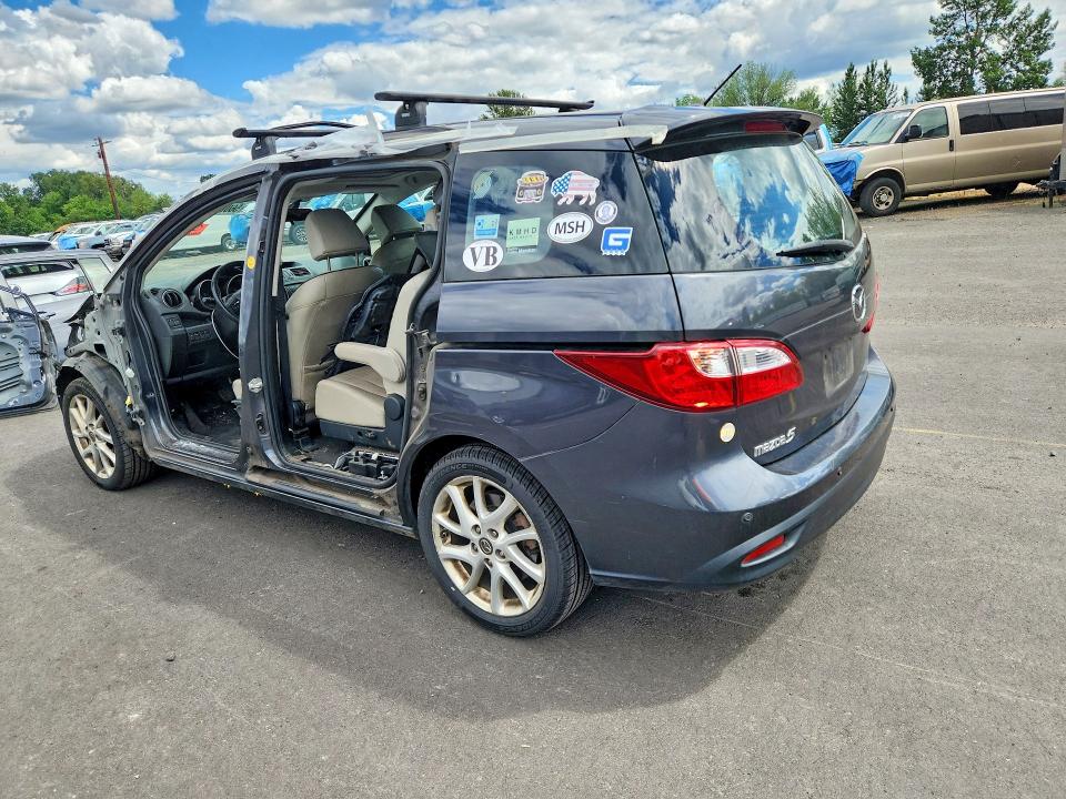 2014 Mazda 5 VIN JM1CW2DL1E0171178 COPART salvage auction — SIDE, Or - Salvage Title Certificate, sold $675 on 2026-07-15 (photo 2)