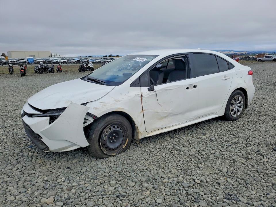 2025 Toyota VIN JTDBCMFE7S3109244 COPART salvage auction — FRONT END, Ca - Salvage Certificate, sold $6,500 on 2026-07-02 (photo 1)