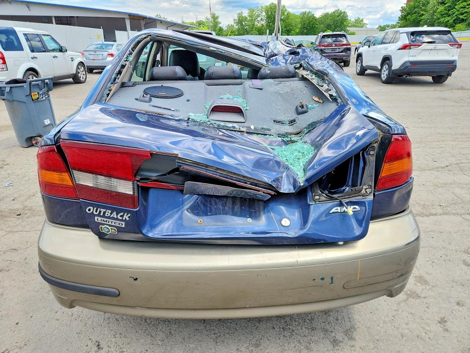 2004 Subaru LEGACY VIN 4S3BE686447210300 COPART salvage auction — ROOF, NY - MV-907A SALVAGE CERTIFICATE, sold $425 on 2026-07-09 (photo 6)