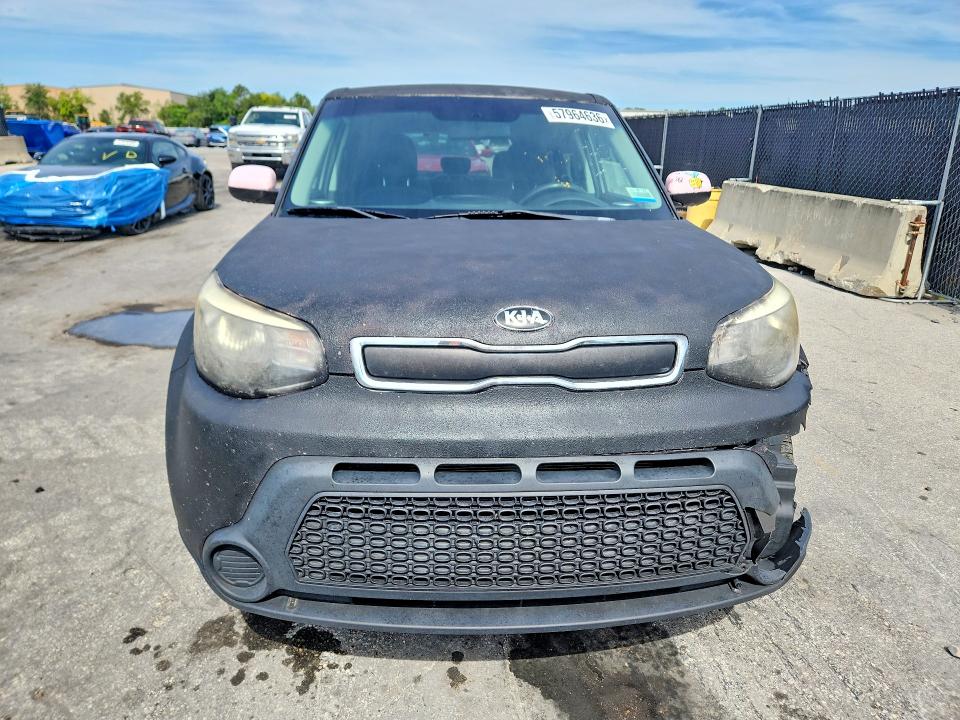2016 Kia Soul VIN KNDJN2A29G7378353 COPART salvage auction — FRONT END, MT - CERTIFICATE OF TITLE, sold $950 on 2026-07-02 (photo 5)