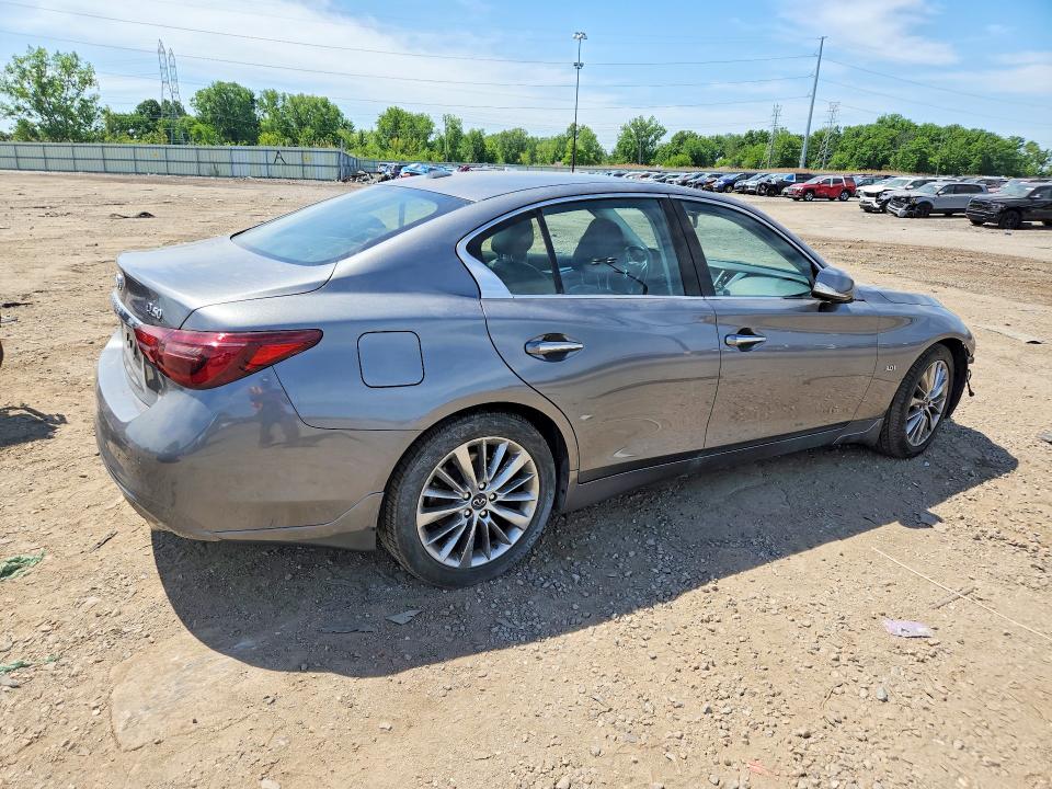 2020 Infiniti Q50 VIN JN1EV7AR4LM253707 COPART salvage auction — FRONT END, Mi - Cert Of Title-Rebuilt Salvage, sold $2,650 on 2026-07-09 (photo 3)