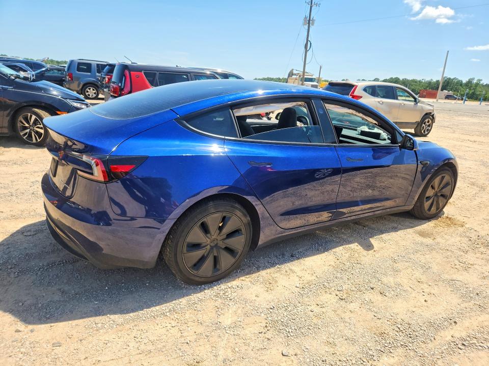 2024 Tesla Model 3 VIN 5YJ3E1EBXRF791943 COPART salvage auction — FRONT END, Al - Cert Of Title-Salvage Title, sold $10,700 on 2026-07-07 (photo 3)