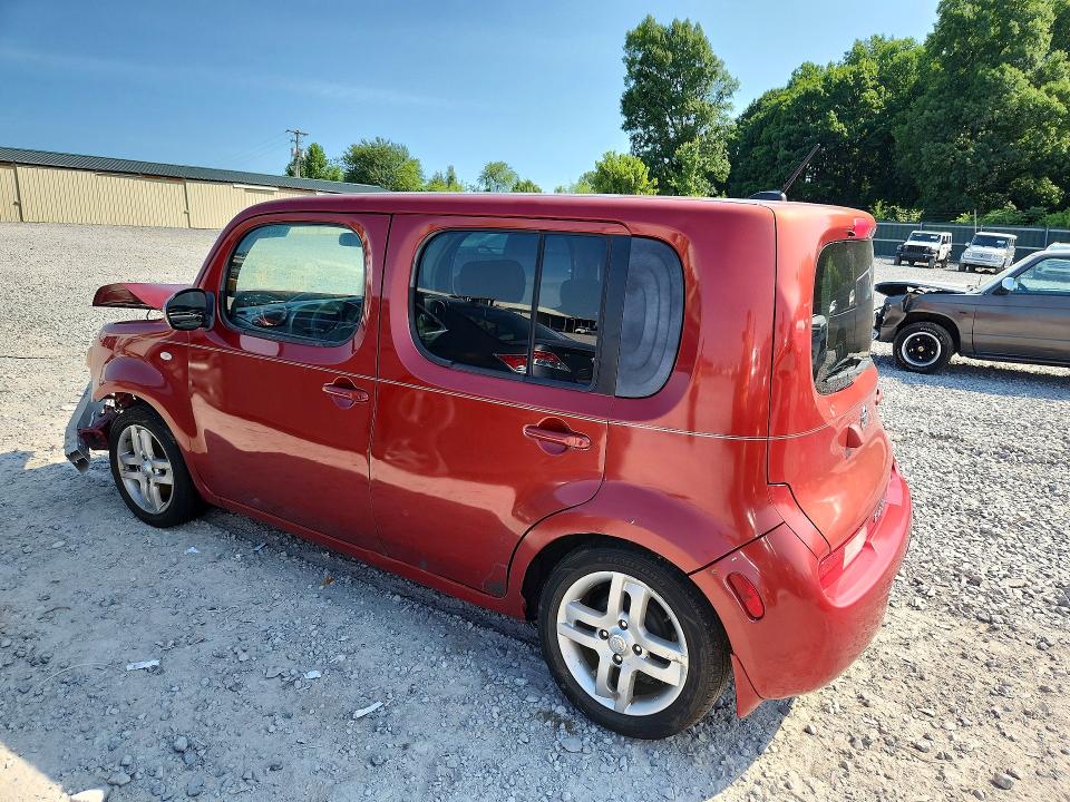 2011 Nissan Cube VIN JN8AZ2KR4BT202900 COPART salvage auction — FRONT END, Tn - Salvage Certificate, sold $525 on 2026-07-16 (photo 2)