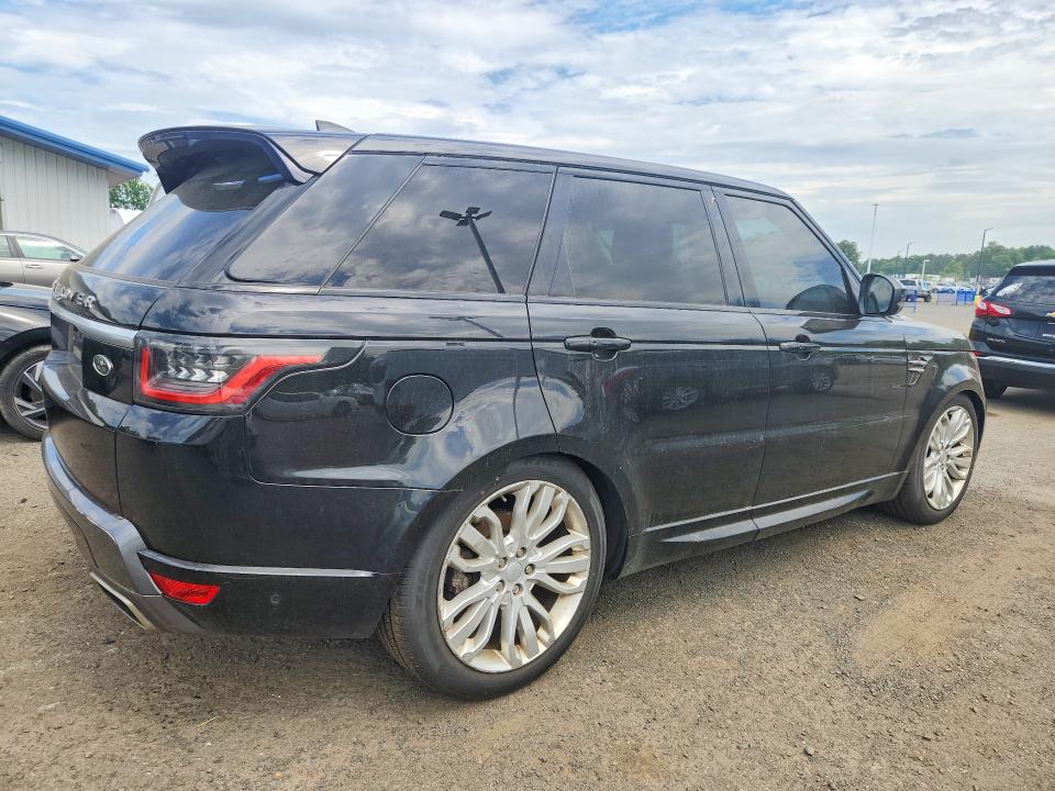2019 Land rover VIN SALWR2RKXKA424243 COPART salvage auction — FRONT END, Wv - Certificate Of Title (P), sold $8,900 on 2026-07-27 (photo 3)