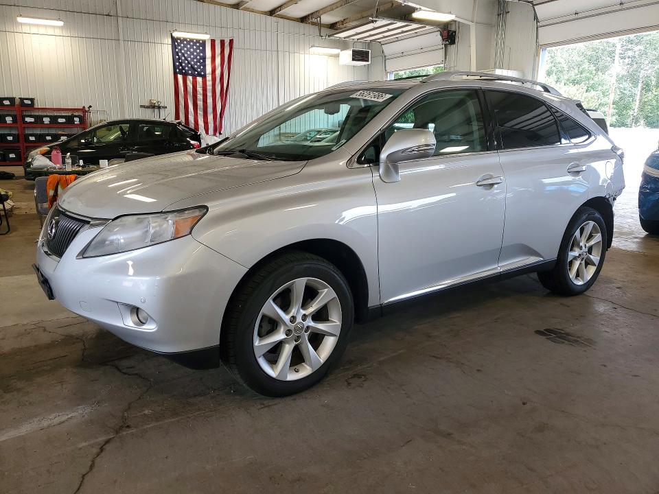 2010 Lexus Rx VIN 2T2ZK1BA2AC031895 COPART salvage auction — REAR END, Mn - Cert Of Title-Salvage, sold $5,100 on 2026-08-27 (photo 1)