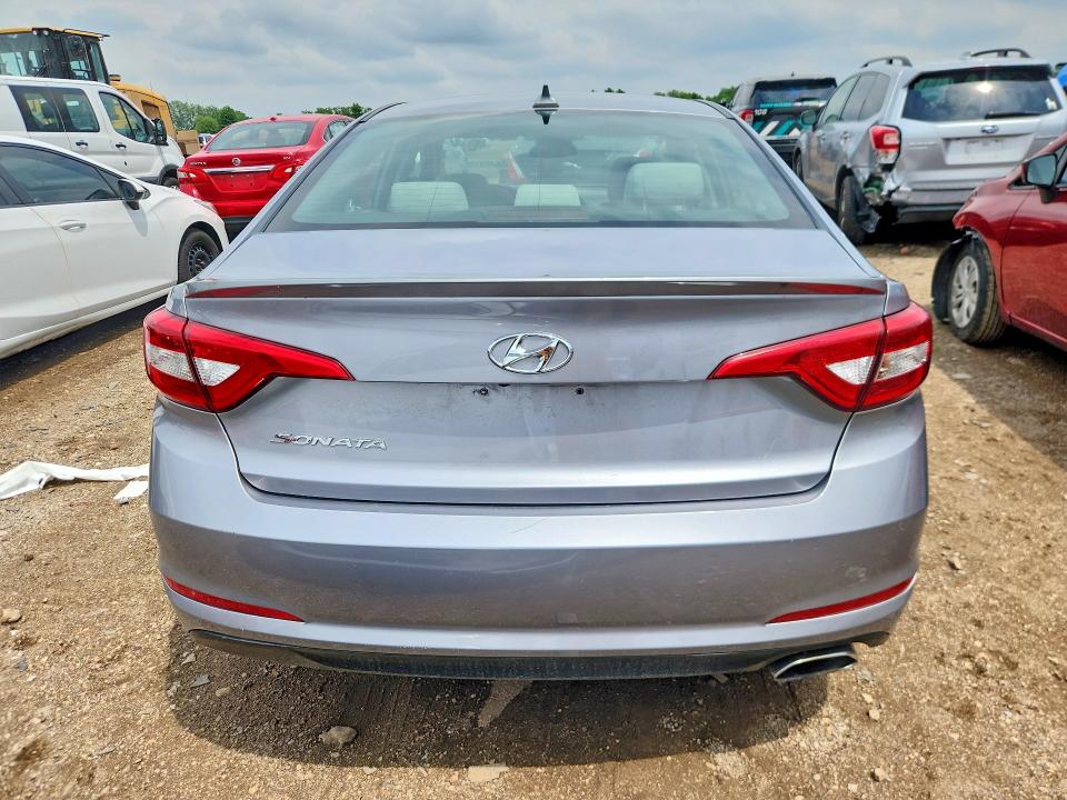 2015 Hyundai VIN 5NPE24AF1FH180529 COPART salvage auction — FRONT END, Il - Salvage Certificate, sold $950 on 2026-07-09 (photo 6)