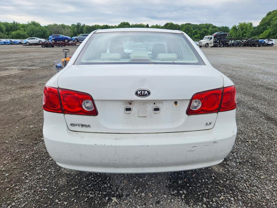 2007 Kia Optima VIN KNAGE123675104967 COPART salvage auction — FRONT END, MA - CERT OF TITLE-RECONSTRCTD COLL, sold $450 on 2026-07-29 (photo 6)