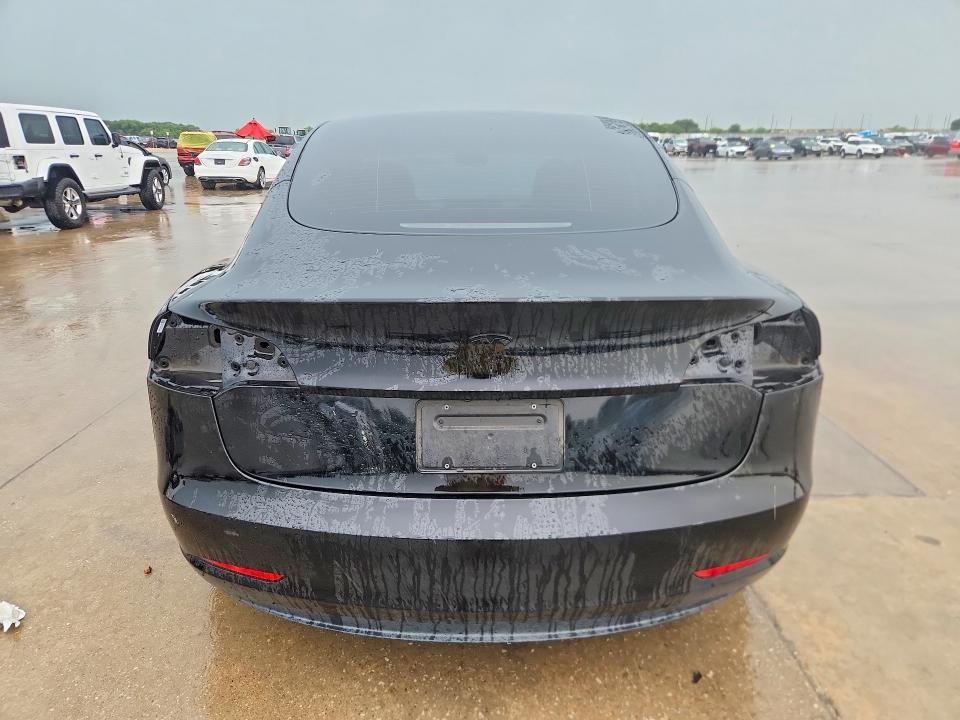 2023 Tesla Model 3 VIN 5YJ3E1EA2PF496419 COPART salvage auction — FRONT END, Tx - Salvage Vehicle Title, sold $8,200 on 2026-07-16 (photo 6)