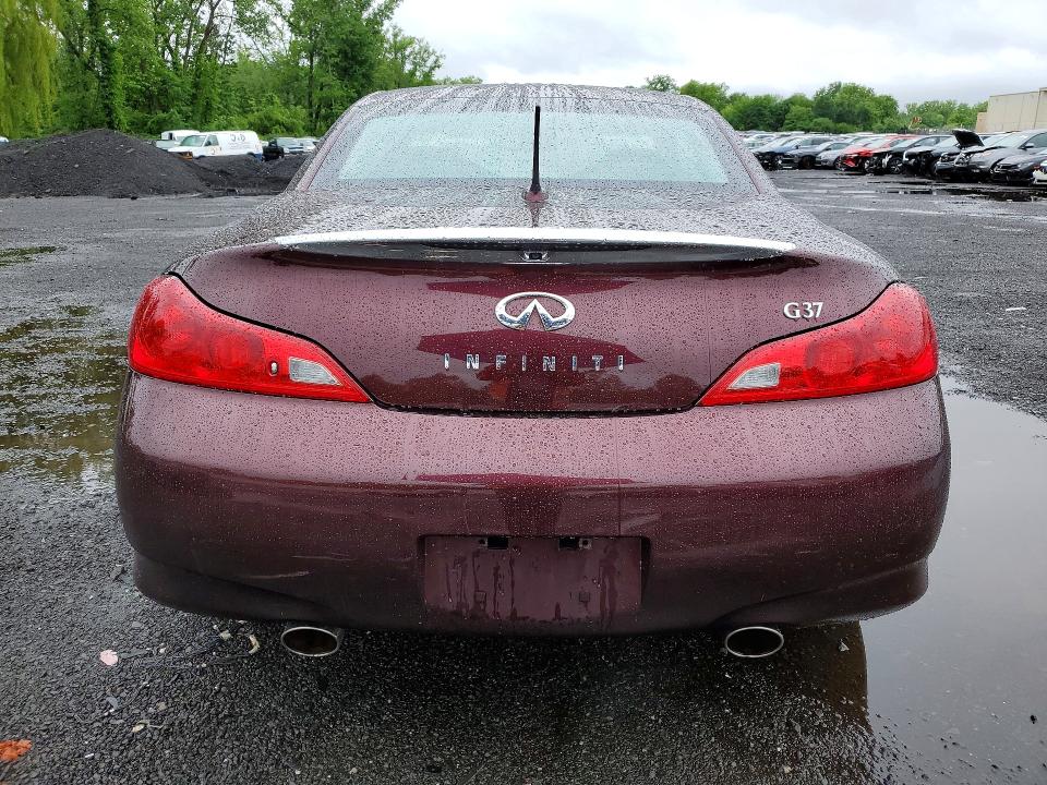 2009 Infiniti G37 VIN JNKCV66E79M724440 COPART salvage auction — FRONT END, CT - CERT OF TITLE-SALVAGE, sold $2,450 on 2026-07-19 (photo 6)