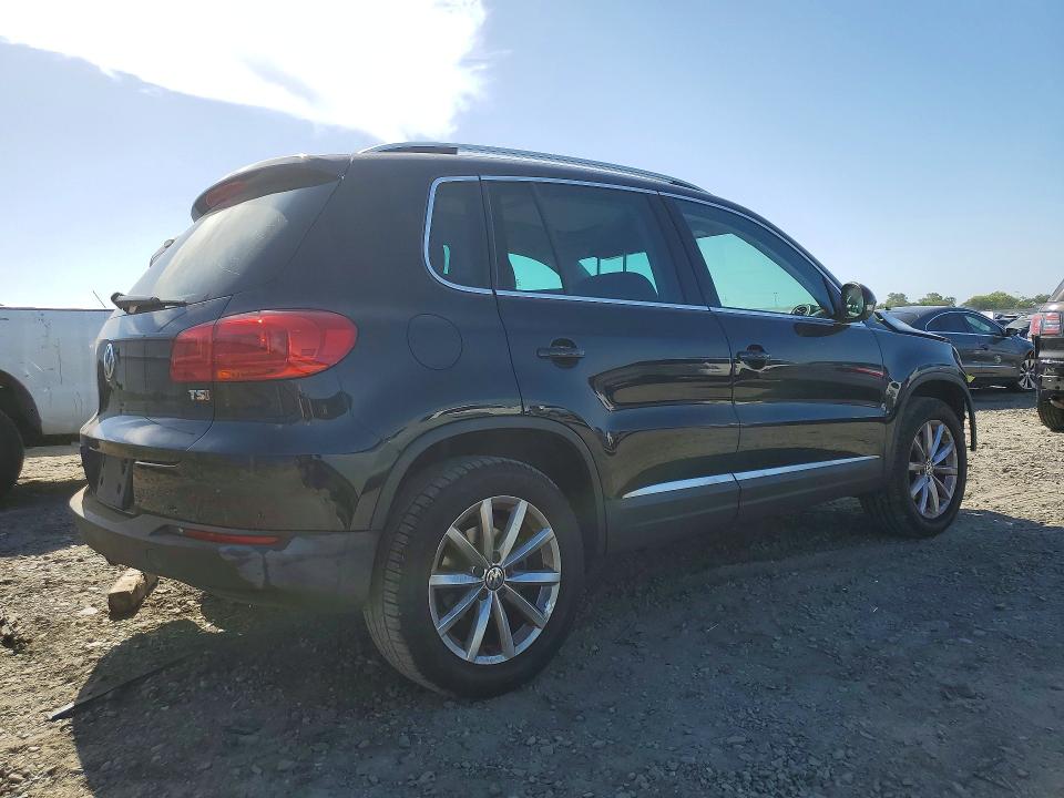 2017 Volkswagen Tiguan VIN WVGRV7AX9HK019574 COPART salvage auction — FRONT END, Ca - Salvage Certificate, sold $2,000 on 2026-07-07 (photo 3)
