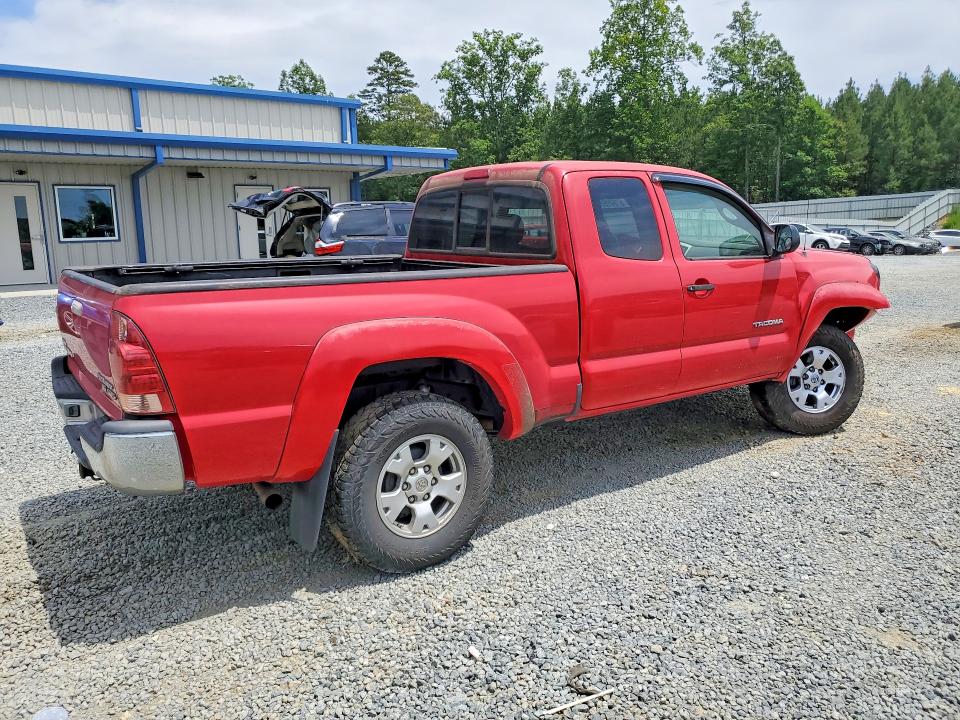 2007 Toyota Tacoma VIN 5TETU62N77Z407580 COPART salvage auction — FRONT END, NC - SALVAGE CERTIFICATE OF TITLE, sold $2,050 on 2026-07-30 (photo 3)