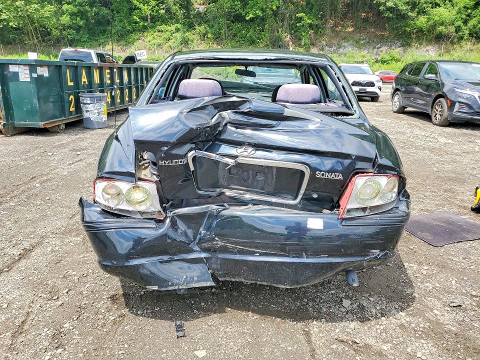 2004 Hyundai Sonata VIN KMHWF25SX4A049975 COPART salvage auction — FRONT END, NY - MV-907A SALVAGE CERTIFICATE, sold $450 on 2026-07-14 (photo 6)