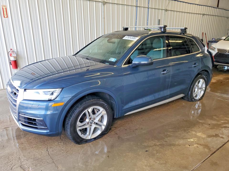 2018 Audi Q5 VIN WA1BNAFY3J2043616 COPART salvage auction — REAR END, Pa - Certificate Of Salvage, sold $425 on 2026-07-29 (photo 1)