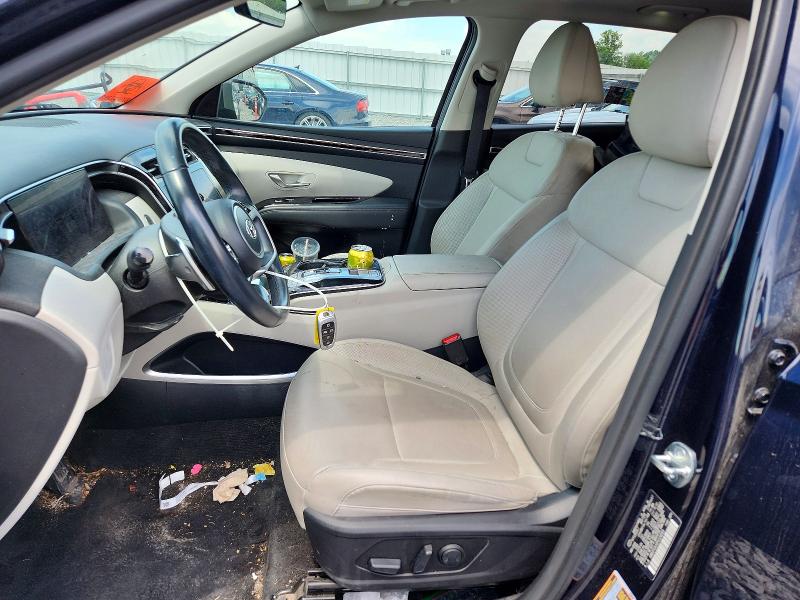 2023 Hyundai Tucson VIN KM8JFCA10PU134565 COPART salvage auction — FRONT END, WI - CERT OF TITLE-SALVAGE VEHICLE, sold $8,400 on 2026-07-27 (photo 7)