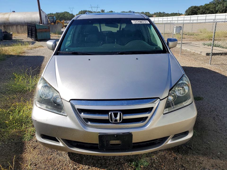 2007 Honda Odyssey VIN 5FNRL387X7B117744 COPART salvage auction — MINOR DENT/SCRATCHES, CA - DIS/DLR/EXP ONLY CLEAN TITLE, sold $1,450 on 2026-07-02 (photo 5)