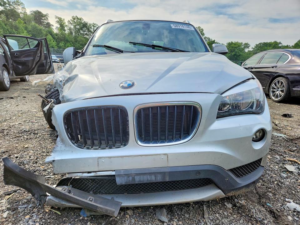 2014 BMW X1 VIN WBAVL1C54EVY15125 COPART salvage auction — FRONT END, Md - Cert Of Salvage > 75% Damage, sold $275 on 2026-07-31 (photo 5)