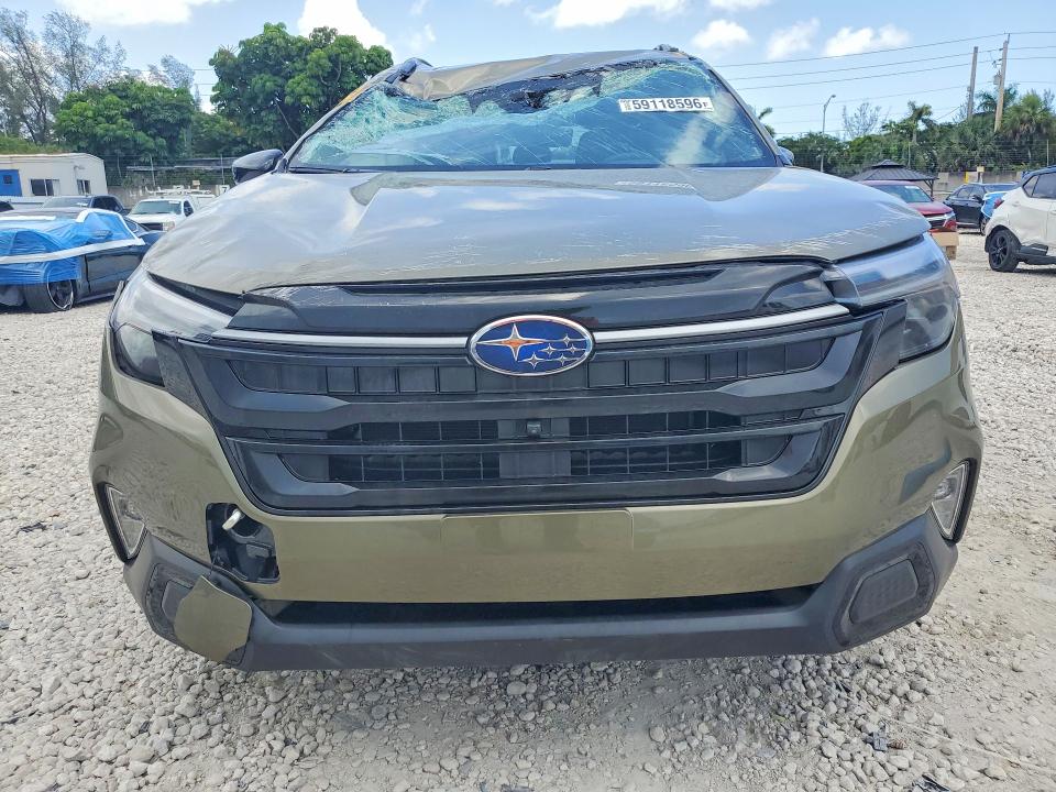 2026 Subaru Forester VIN 4S4SLDT61T3071956 COPART salvage auction — FRONT END, Fl - Cert Of Title Slvg Rebuildable, sold $4,350 on 2026-08-24 (photo 5)