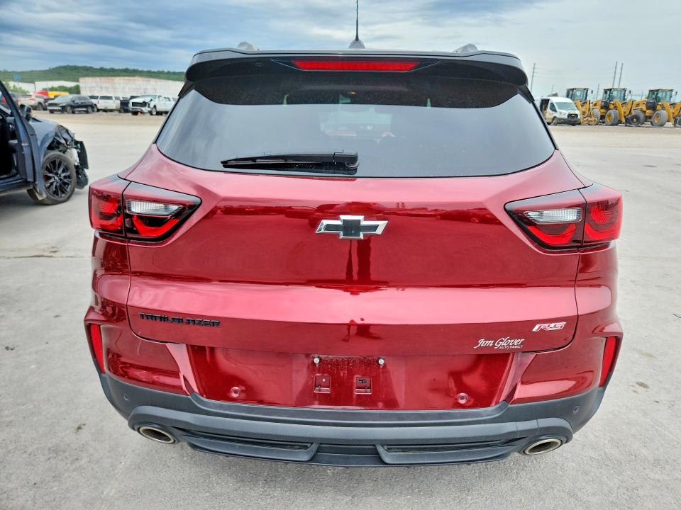 2025 Chevrolet VIN KL79MTSLXSB068086 COPART salvage auction — HAIL, Ok - Cert Of Title-Salvage, sold $8,600 on 2026-07-15 (photo 6)