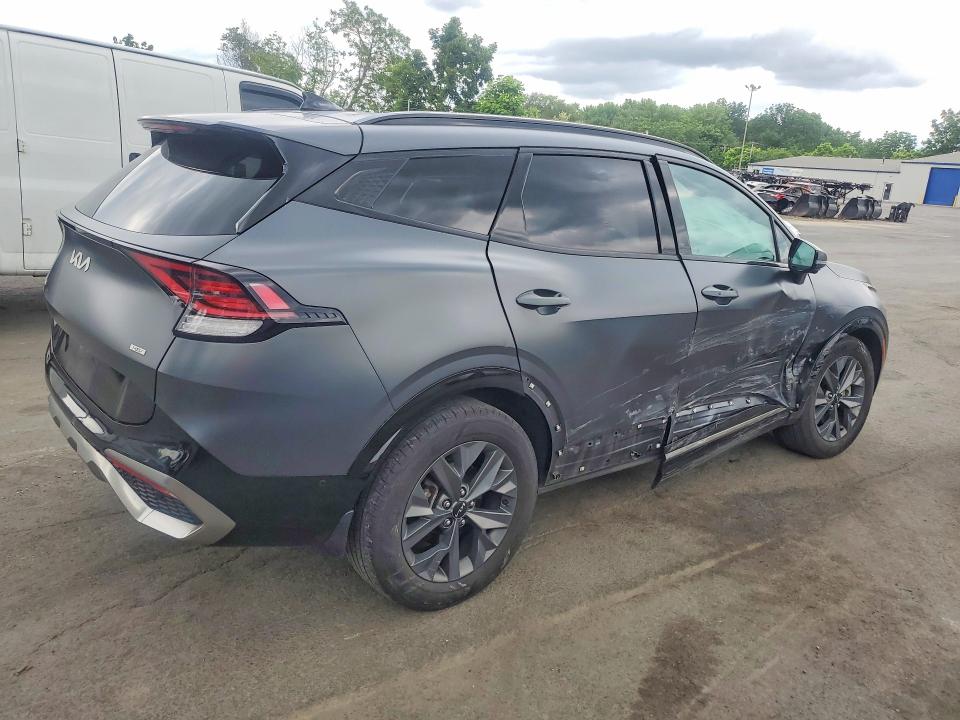 2023 Kia Sportage VIN KNDPXCAG3P7067829 COPART salvage auction — SIDE, Nj - Cert Of Title-Salvage, sold $12,500 on 2026-07-16 (photo 3)
