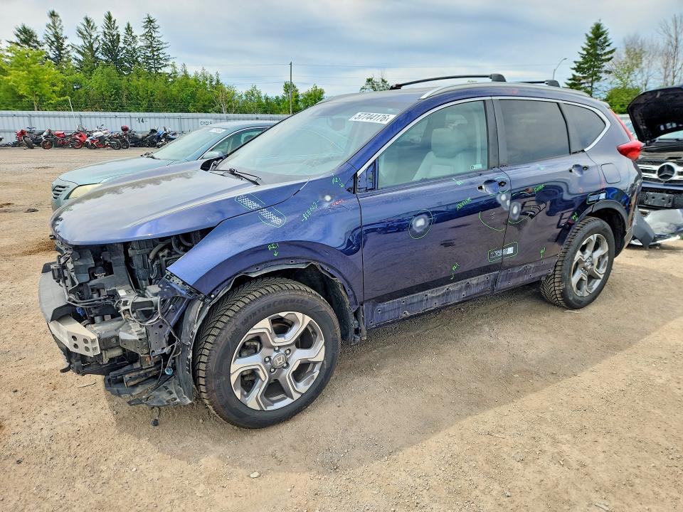 2018 Honda Cr-v VIN 7FARW2H88JE040605 COPART salvage auction — FRONT END, On - Permit No Brand - Unfit, sold $8,000 on 2026-07-14 (photo 1)
