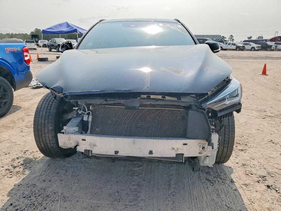 2024 Infiniti Qx55 VIN 3PCAJ5JR0RF107561 COPART salvage auction — FRONT END, Tx - Salvage Vehicle Title, sold $10,700 on 2026-07-02 (photo 5)