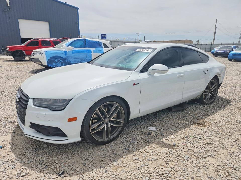 2016 Audi A7 VIN WAU2GAFC0GN014843 COPART salvage auction — SIDE, UT - SALVAGE CERTIFICATE, sold $3,900 on 2026-07-10 (photo 1)