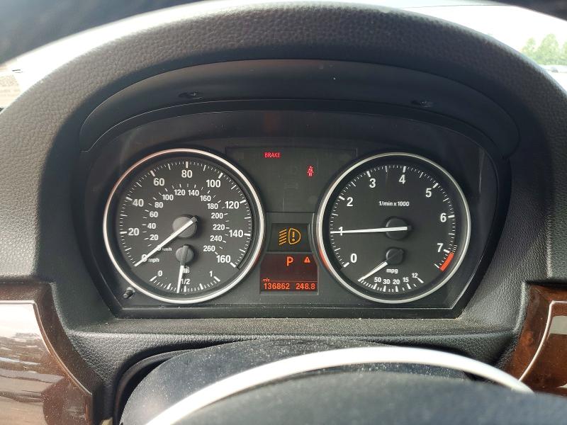 2011 BMW 3er VIN WBAPK5C59BA656818 COPART salvage auction — FRONT END, Mo - Salvage Certificate Of Title, sold $1,500 on 2026-07-17 (photo 9)