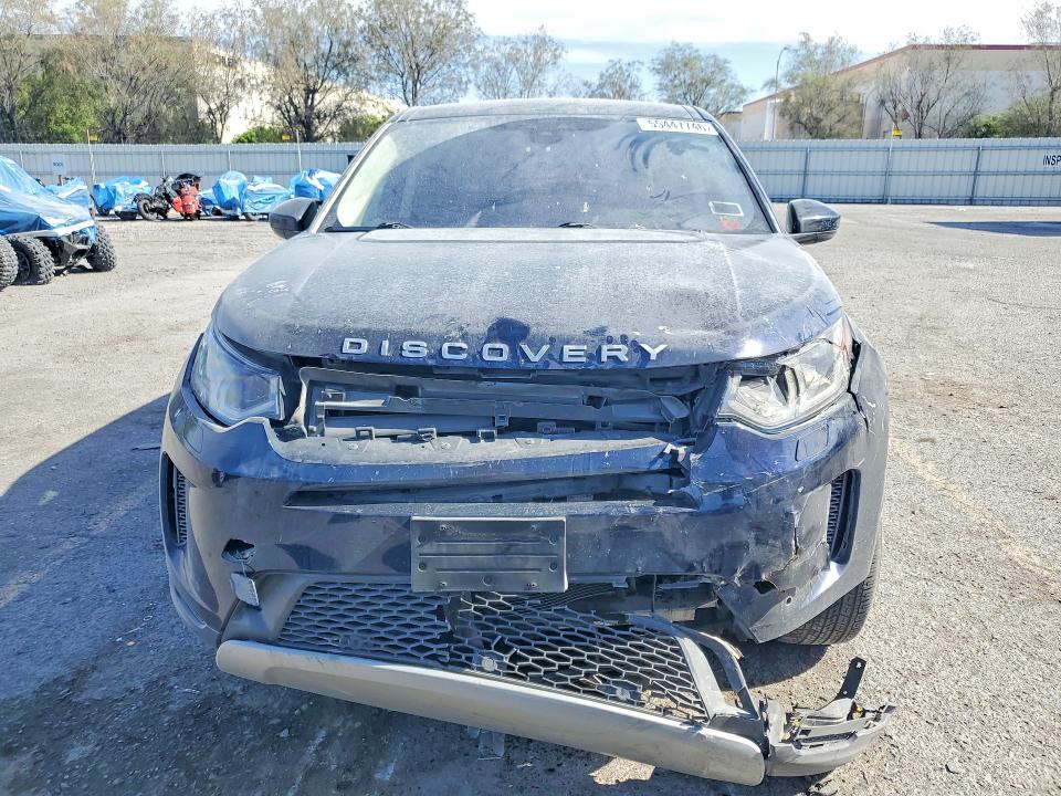 2020 Land rover VIN SALCJ2FX8LH835594 COPART salvage auction — FRONT END, Nv - Salvage Title, sold $3,350 on 2026-07-30 (photo 5)