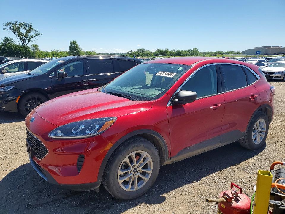 2022 Ford Escape VIN 1FMCU9G6XNUA32286 COPART salvage auction — HAIL, IA - CERT OF TITLE-SALVAGE TITLE, sold $8,300 on 2026-07-24 (photo 1)