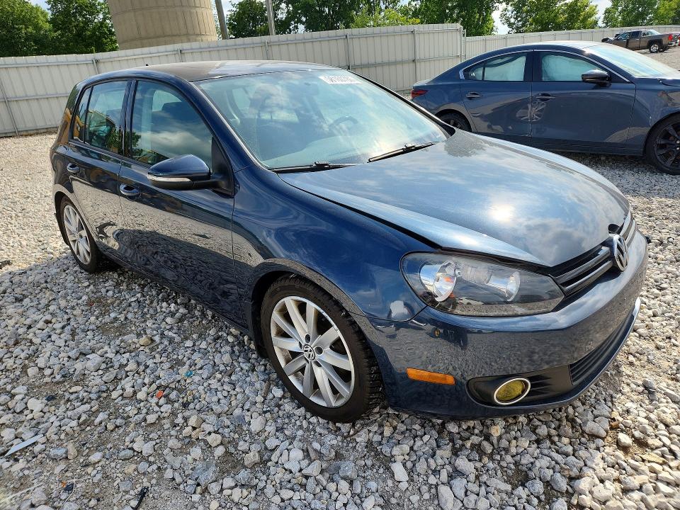 2011 Volkswagen Golf VIN WVWDM7AJXBW231431 COPART salvage auction — FRONT END, Mi - Dealer Only Clean Title, sold $775 on 2026-07-04 (photo 4)