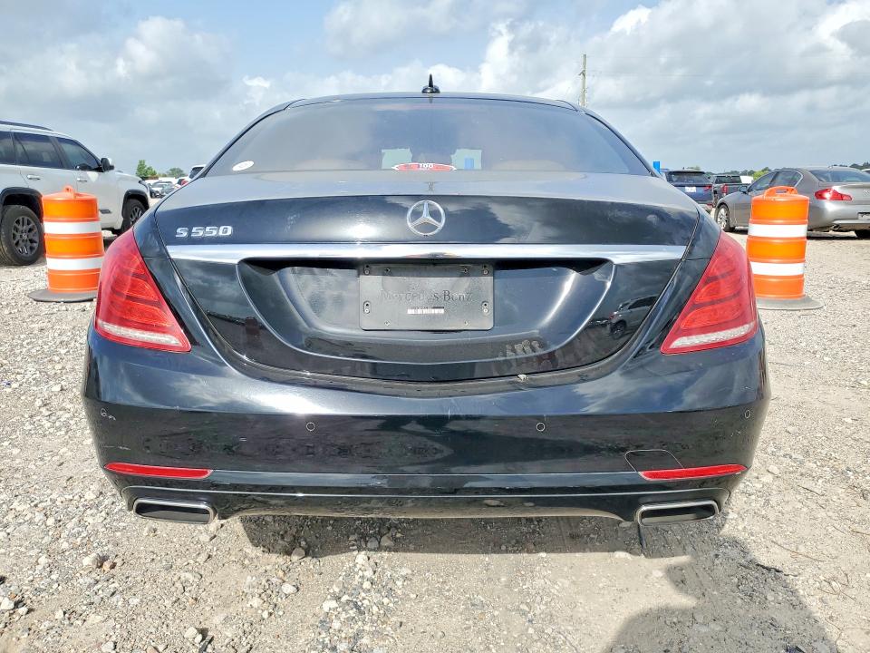 2017 Mercedes-benz S-klasse VIN WDDUG8CB8HA313057 COPART salvage auction — WATER/FLOOD, Tx - Salvage Title-Flood Damage, sold $8,500 on 2026-07-09 (photo 6)