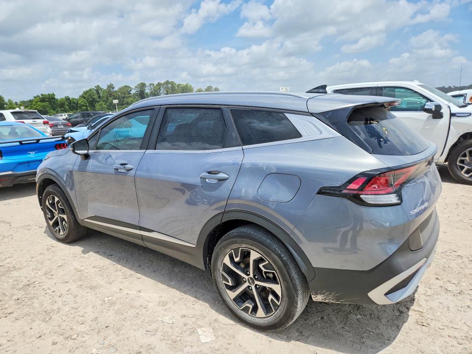 2025 Kia Sportage VIN 5XYK3CDF0SG247015 COPART salvage auction — FRONT END, TX - CERTIFICATE OF TITLE, sold $9,700 on 2026-07-28 (photo 2)