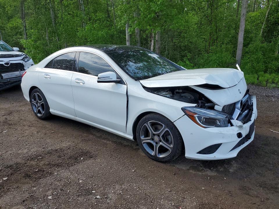 2015 Mercedes-benz Cla-klasse VIN WDDSJ4GB3FN207861 COPART salvage auction — FRONT END, On - Permit Salvage, sold $200 on 2026-07-30 (photo 4)