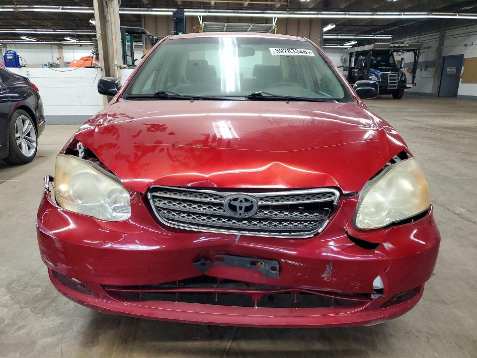 2006 Toyota Corolla VIN JTDBR32E860071710 COPART salvage auction — FRONT END, IL - CERTIFICATE OF TITLE, sold $600 on 2026-07-27 (photo 5)