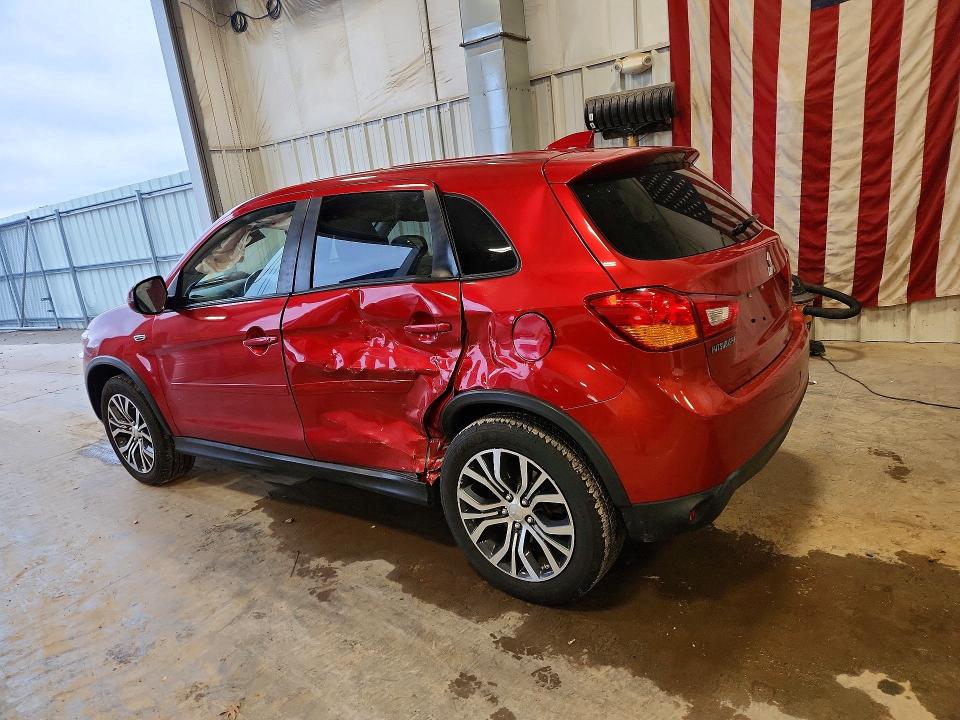 2017 Mitsubishi VIN JA4AP3AUXHZ009017 COPART salvage auction — SIDE, Wi - Junked Vehicle Bill Of Sale, sold $1,150 on 2026-07-07 (photo 2)