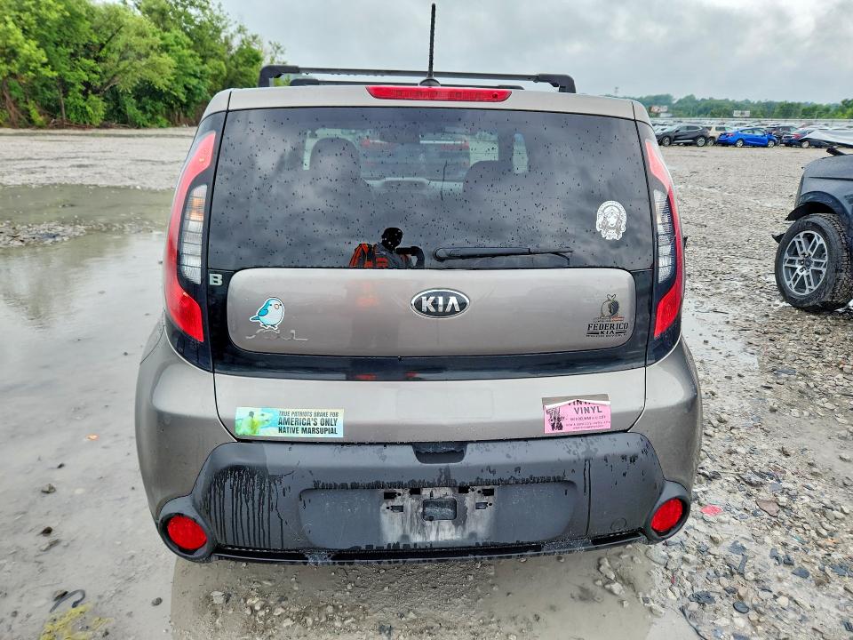 2016 Kia VIN KNDJN2A22G7374029 COPART salvage auction — FRONT END, IL - SALVAGE CERTIFICATE, sold $450 on 2026-07-29 (photo 6)