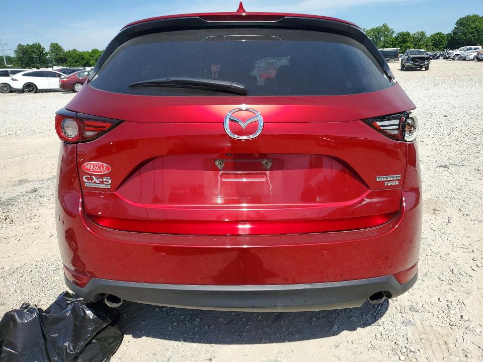 2021 Mazda VIN JM3KFBEY2M0419935 COPART salvage auction — FRONT END, Oh - Cert Of Title-Salvage, sold $925 on 2026-07-17 (photo 6)