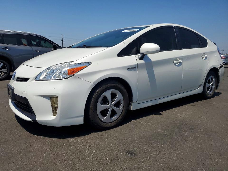 2015 Toyota Prius VIN JTDKN3DUXF0417241 COPART salvage auction — REAR END, Ca - Salvage Certificate, sold $4,200 on 2026-07-06 (photo 1)